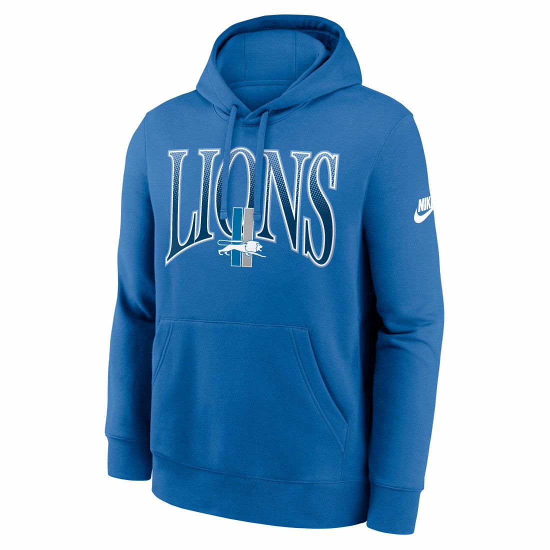 NFL Detroit Lions Full Blitz Club Fleece Pullover Hoodie