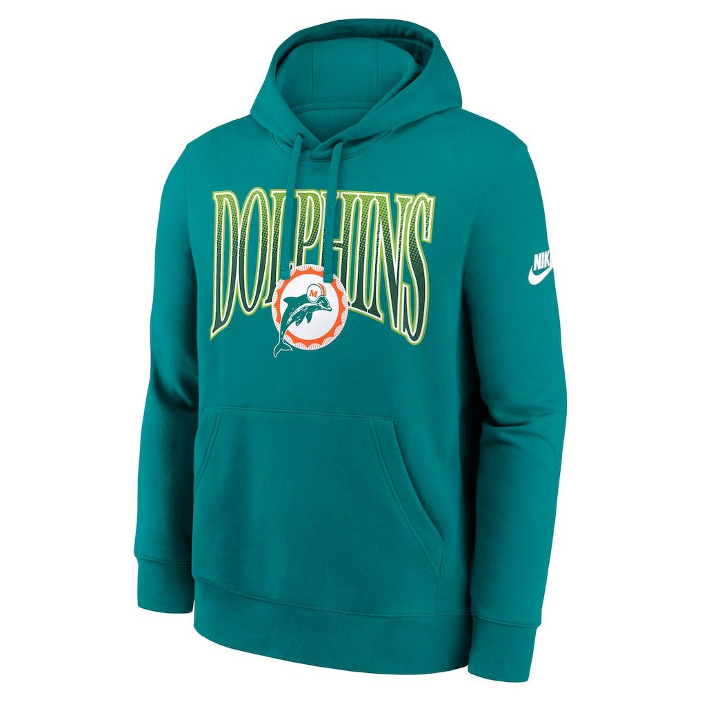 NFL Miami Dolphins Full Blitz Club Fleece Pullover Hoodie