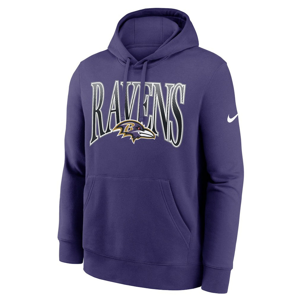 NFL Baltimore Ravens Full Blitz Club Fleece Pullover Hoodie