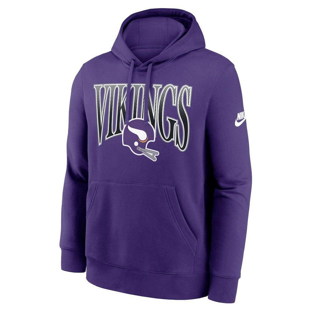 NFL Minnesota Vikings Full Blitz Club Fleece Pullover Hoodie