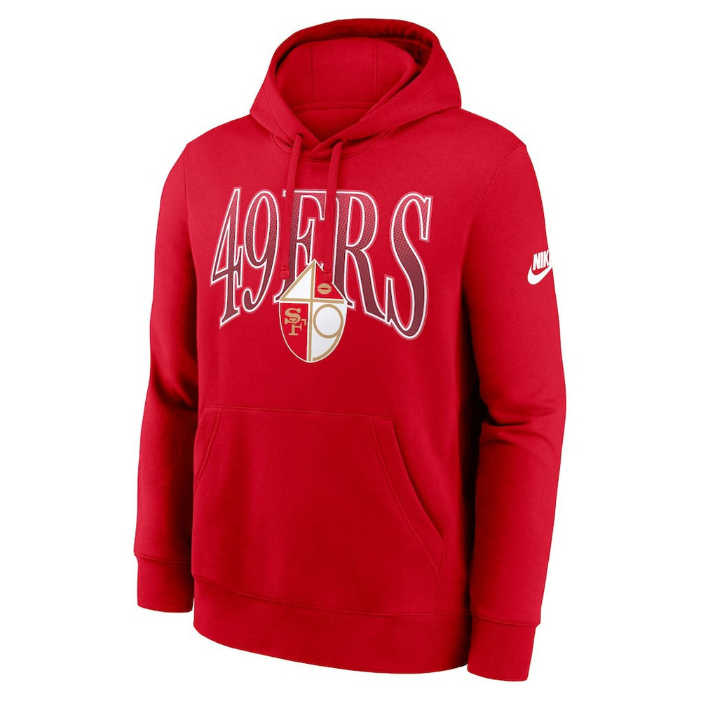 NFL San Francisco 49ers Full Blitz Club Fleece Pullover Hoodie