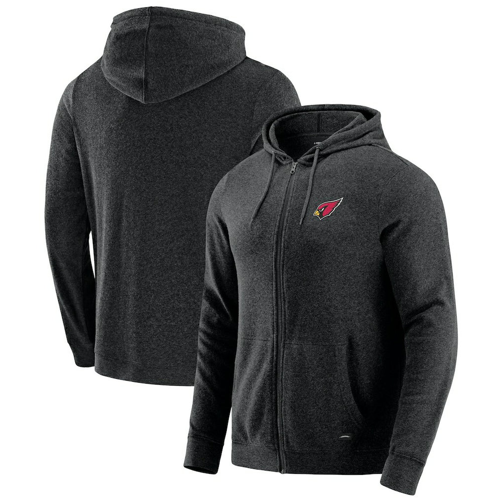 NFL Arizona Cardinals J. Palmer Players Lounge Tri-Blend Full-Zip Hoodie