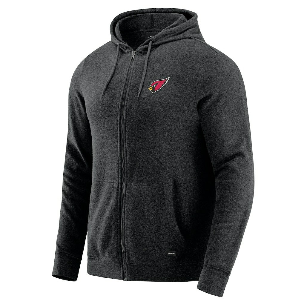 NFL Arizona Cardinals J. Palmer Players Lounge Tri-Blend Full-Zip Hoodie