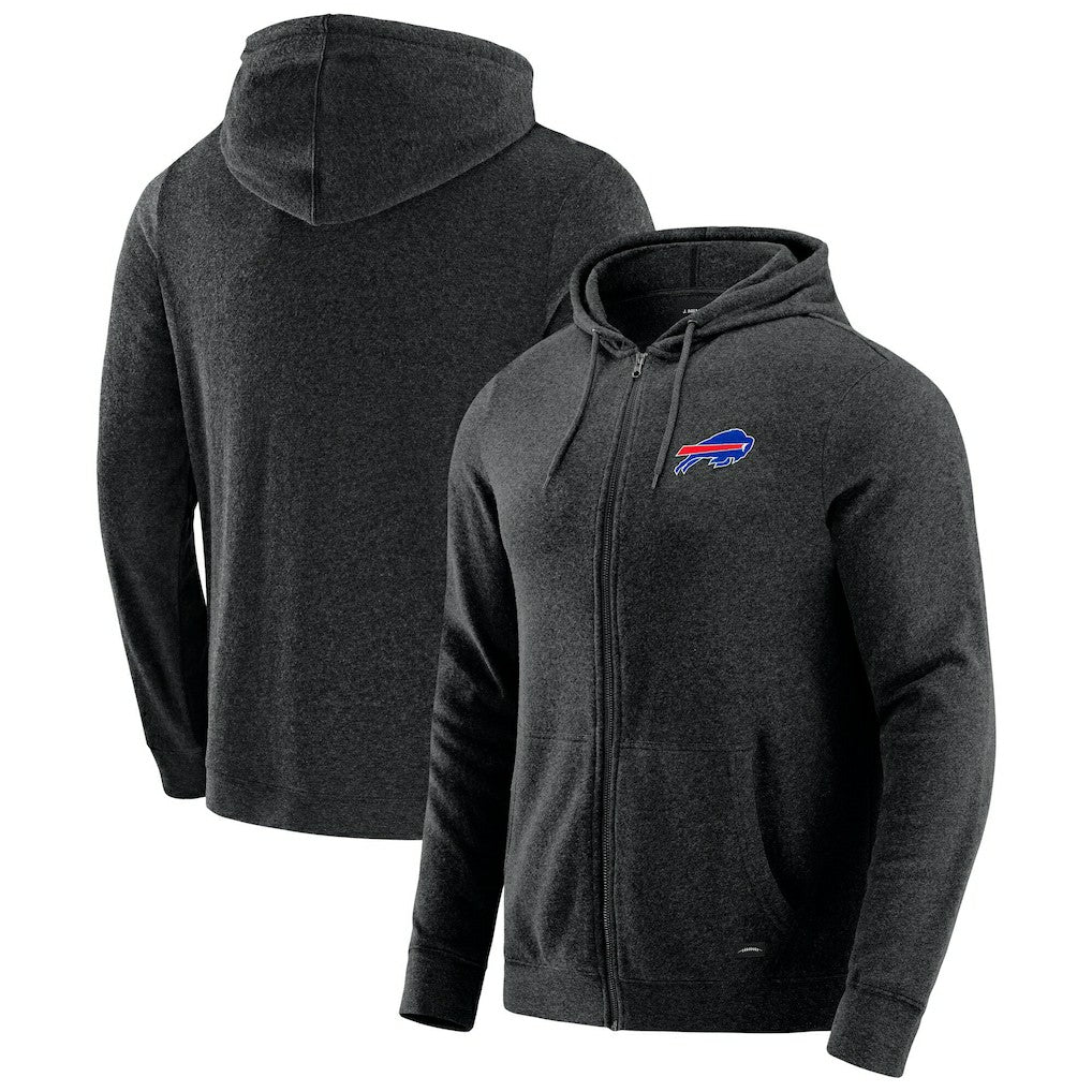NFL Buffalo Bills J. Palmer Players Lounge Tri-Blend Full-Zip Hoodie