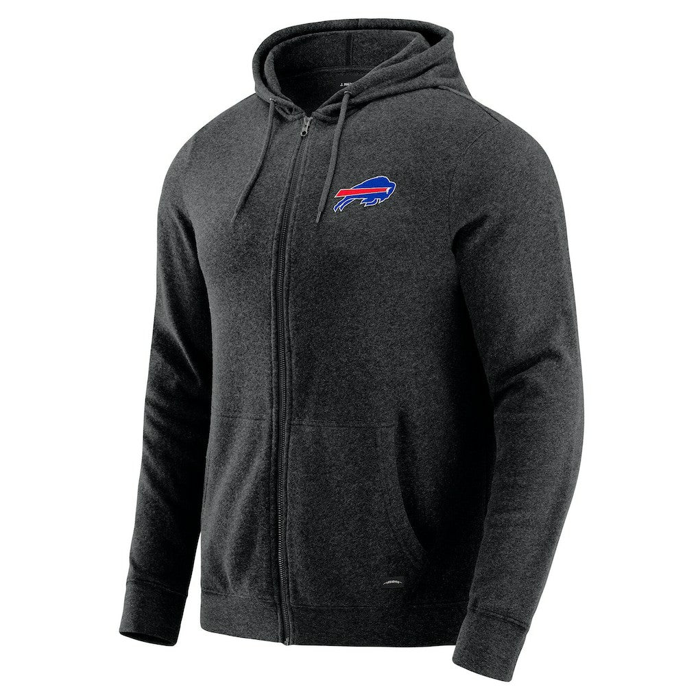 NFL Buffalo Bills J. Palmer Players Lounge Tri-Blend Full-Zip Hoodie