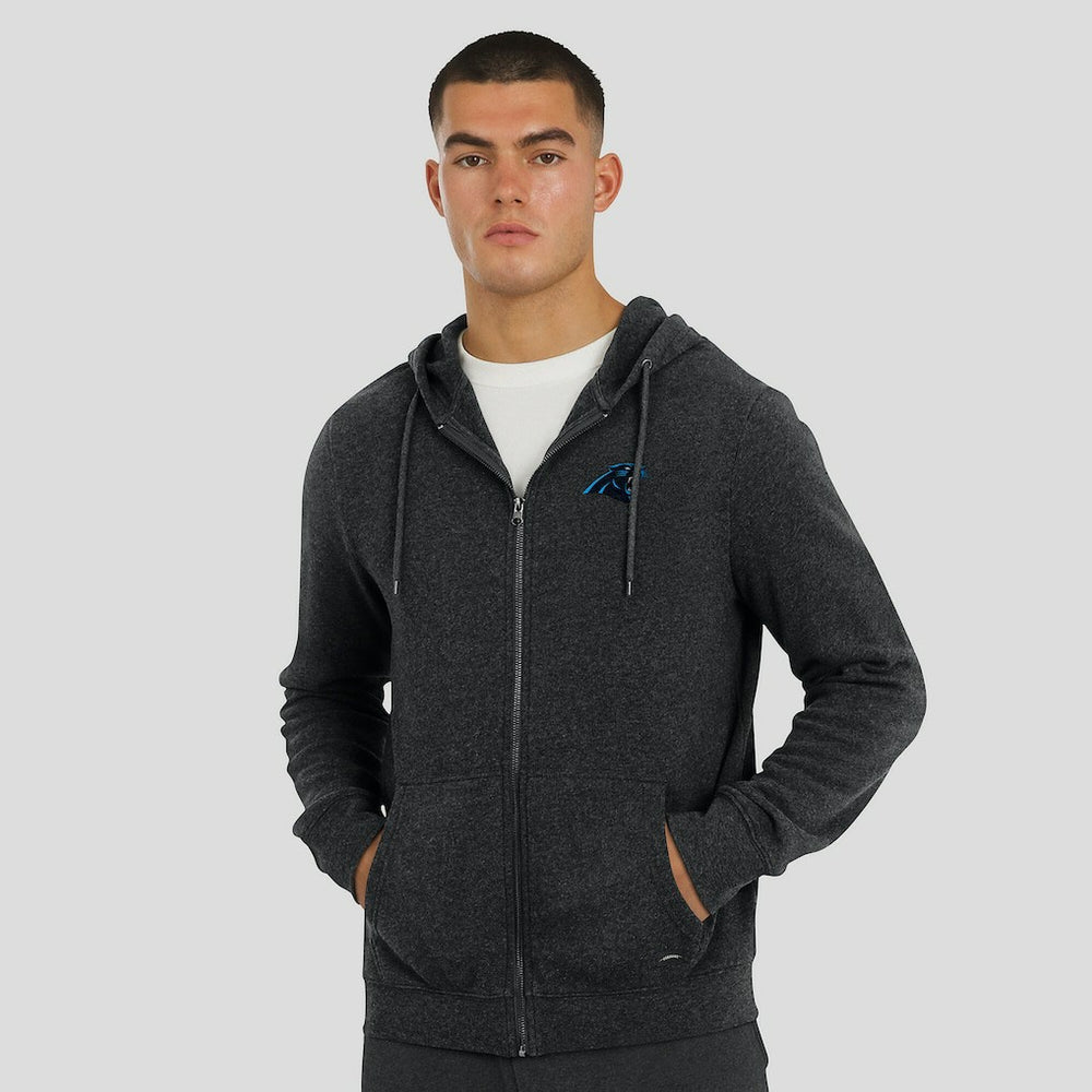 NFL Carolina Panthers J. Palmer Players Lounge Tri-Blend Full-Zip Hoodie