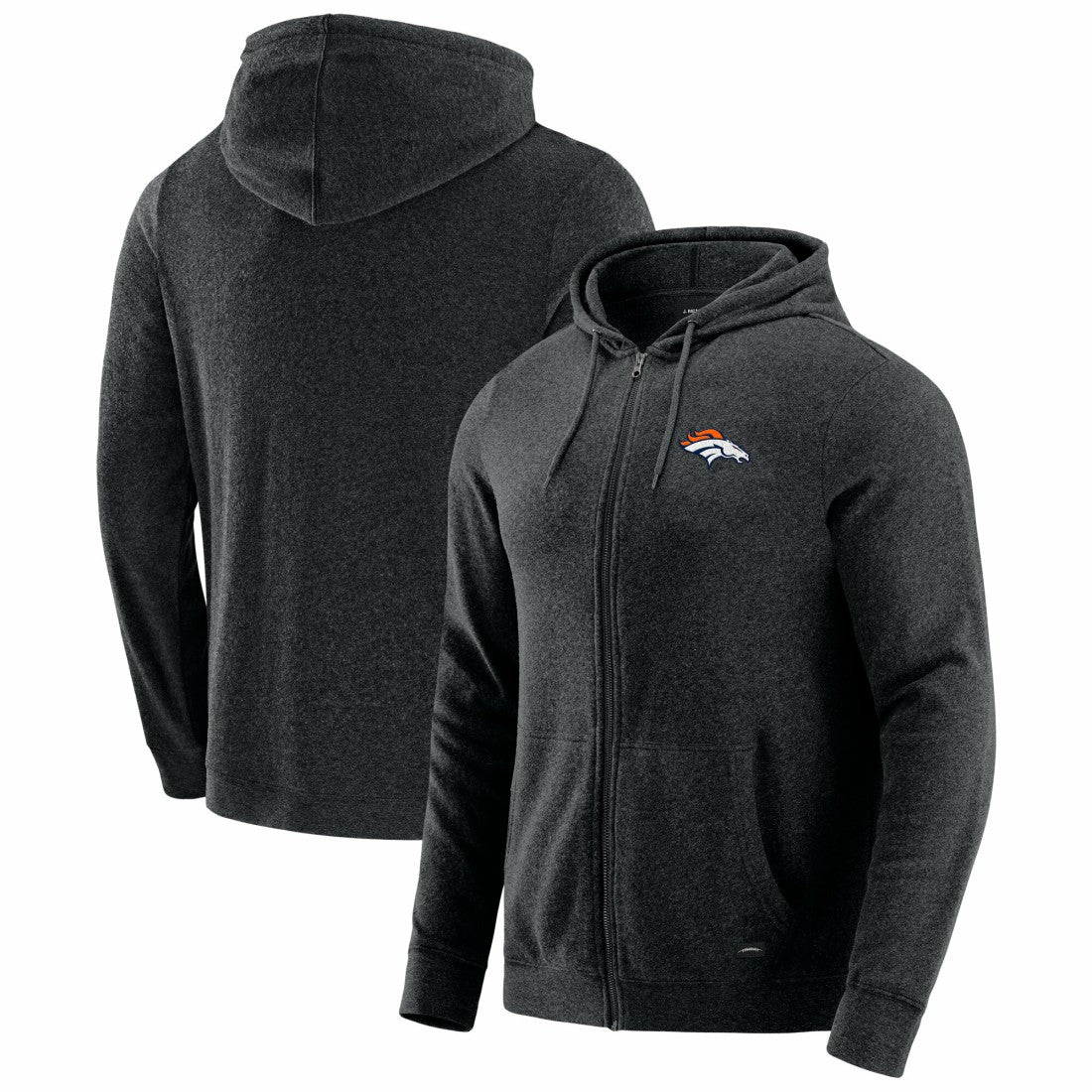 NFL Denver Broncos J. Palmer Players Lounge Tri-Blend Full-Zip Hoodie