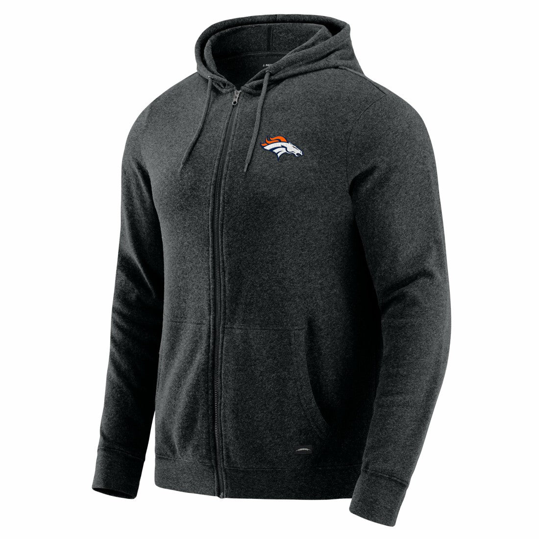 NFL Denver Broncos J. Palmer Players Lounge Tri-Blend Full-Zip Hoodie