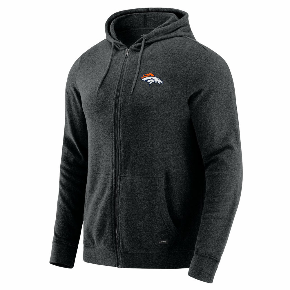 NFL Denver Broncos J. Palmer Players Lounge Tri-Blend Full-Zip Hoodie