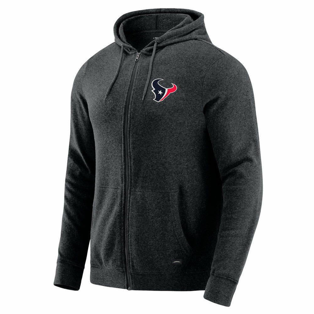 NFL Houston Texans J. Palmer Players Lounge Tri-Blend Full-Zip Hoodie