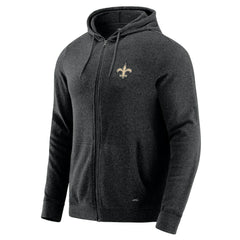 NFL New Orleans Saints J. Palmer Players Lounge Tri-Blend Full-Zip Hoodie