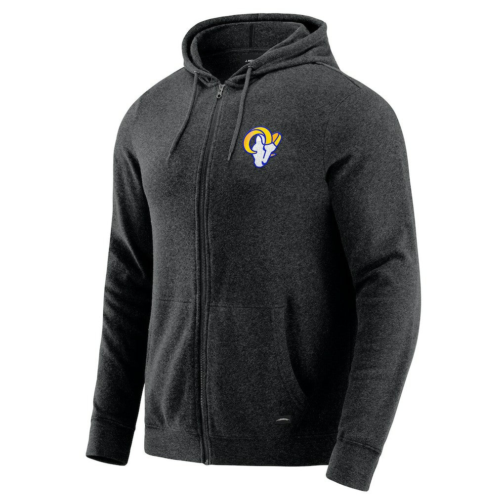 NFL Los Angeles Rams J. Palmer Players Lounge Tri-Blend Full-Zip Hoodie