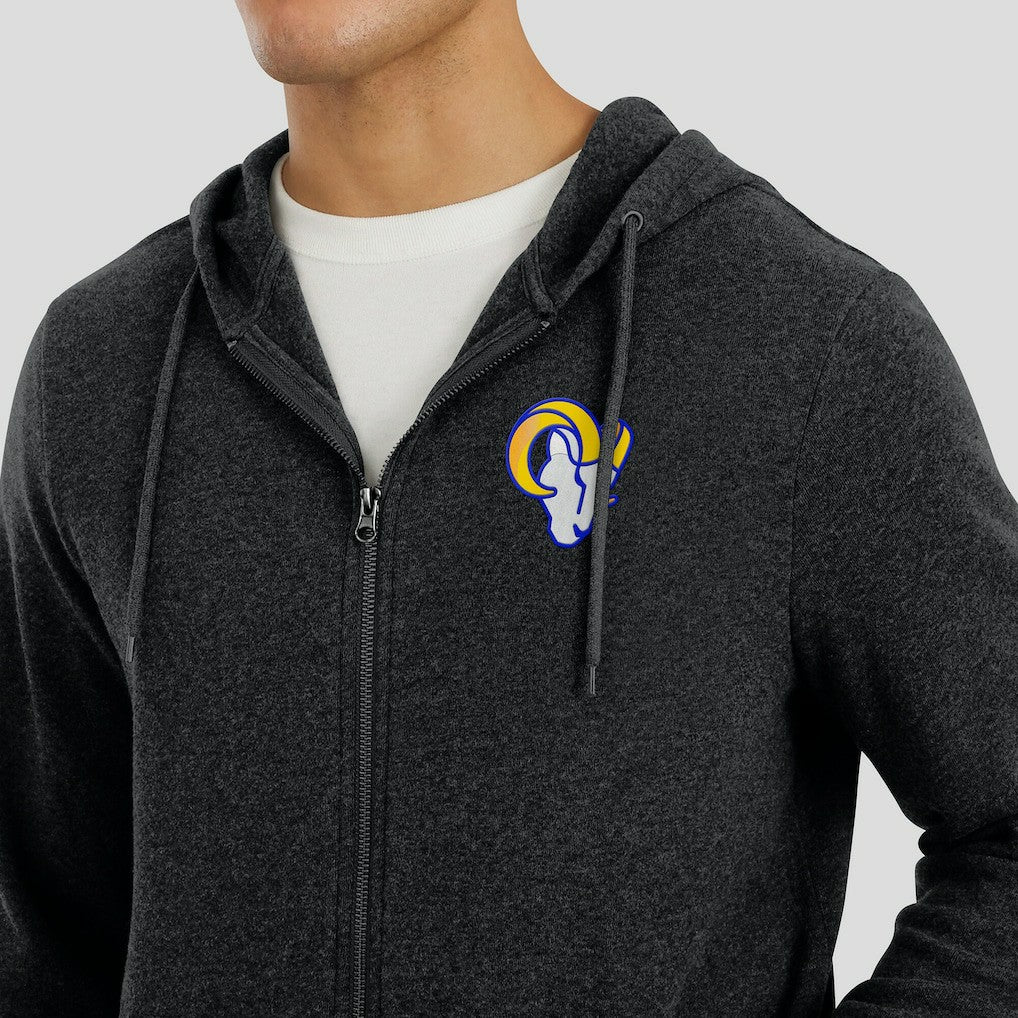NFL Los Angeles Rams J. Palmer Players Lounge Tri-Blend Full-Zip Hoodie