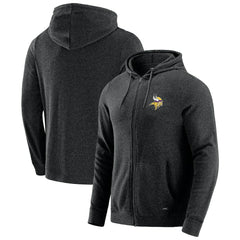 NFL Minnesota Vikings J. Palmer Players Lounge Tri-Blend Full-Zip Hoodie