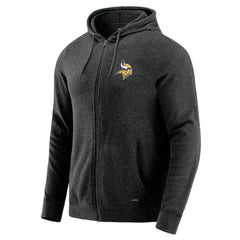 NFL Minnesota Vikings J. Palmer Players Lounge Tri-Blend Full-Zip Hoodie