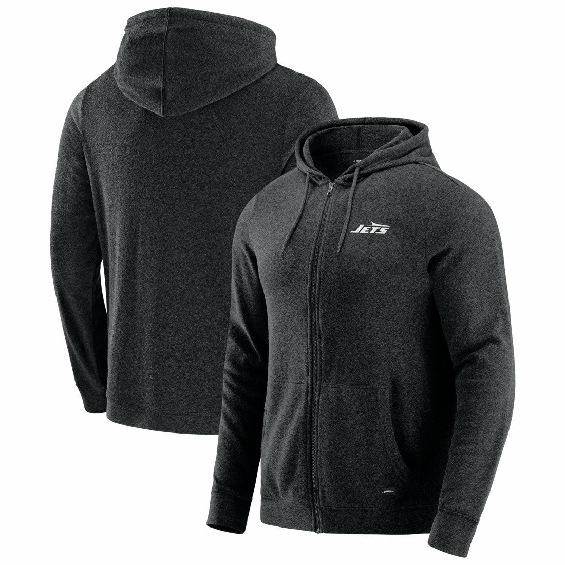 NFL New York Jets J. Palmer Players Lounge Tri-Blend Full-Zip Hoodie
