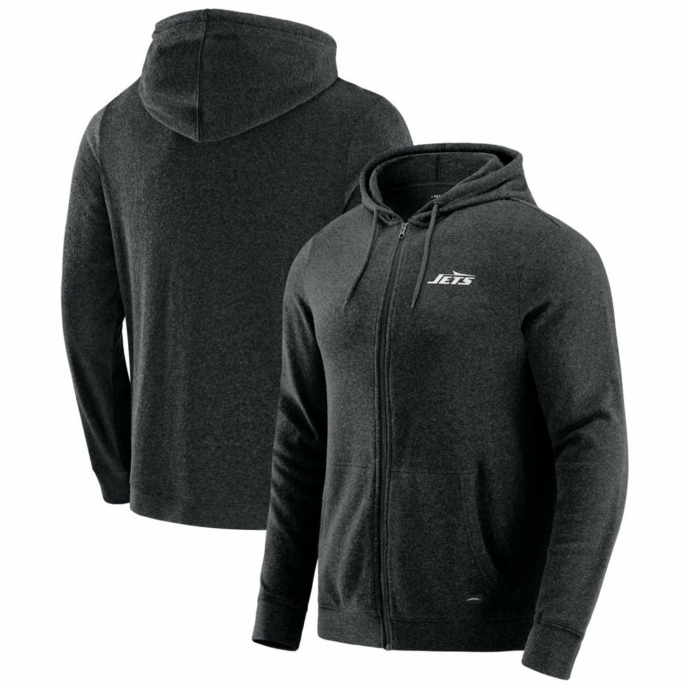 NFL New York Jets J. Palmer Players Lounge Tri-Blend Full-Zip Hoodie