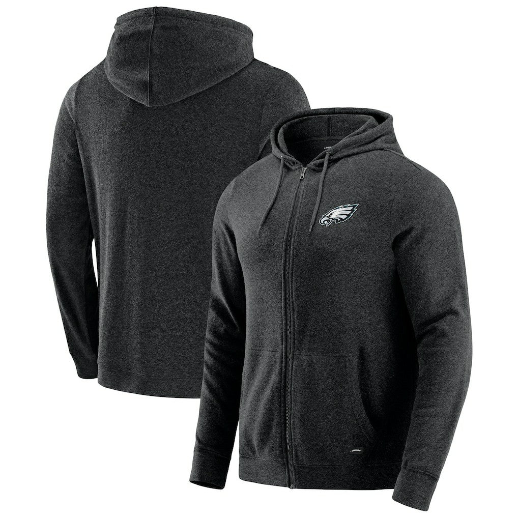NFL Philadelphia Eagles J. Palmer Players Lounge Tri-Blend Full-Zip Hoodie