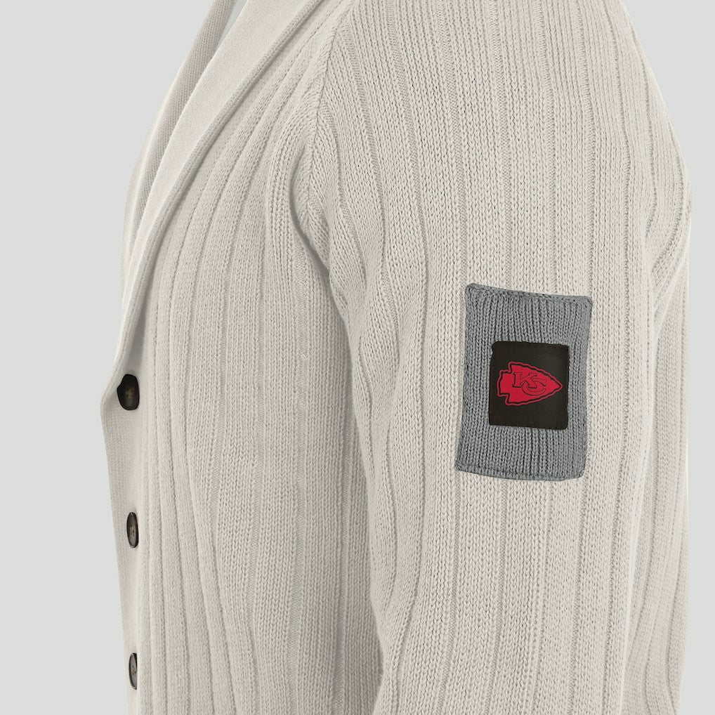 NFL Kansas City Chiefs J. Palmer The Playmaker Cardigan Raglan Sweater