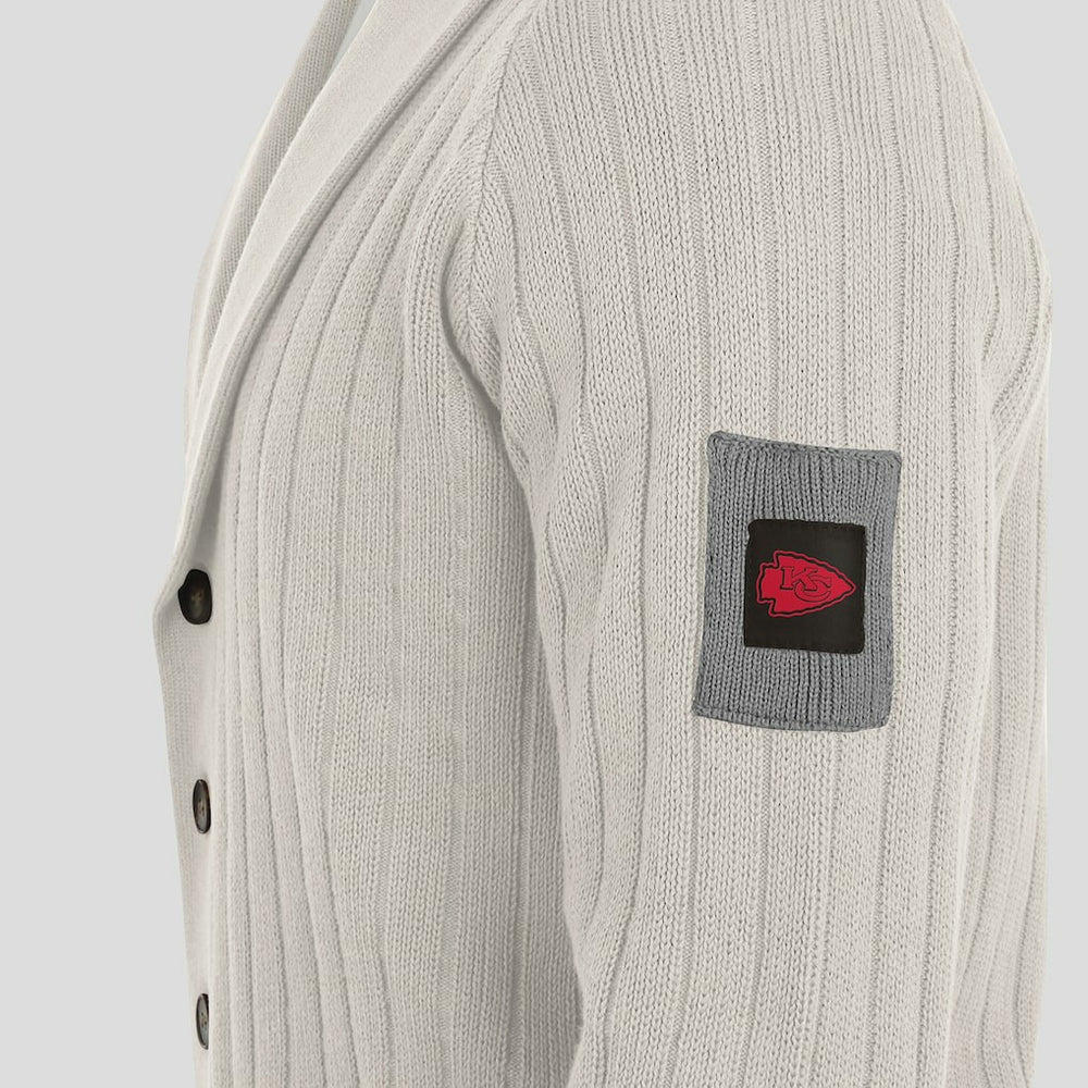 NFL Kansas City Chiefs J. Palmer The Playmaker Cardigan Raglan Sweater