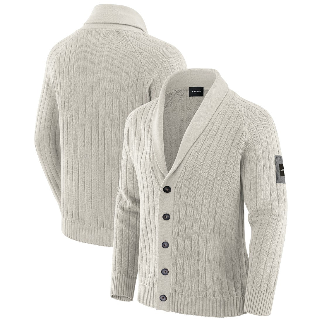 NFL New York Jets J. Palmer The Playmaker Cardigan Raglan Sweater