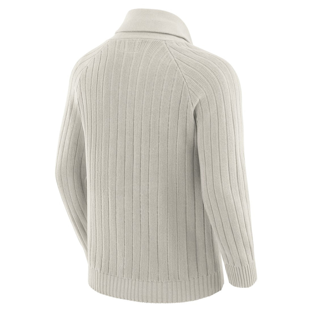 NFL New York Jets J. Palmer The Playmaker Cardigan Raglan Sweater