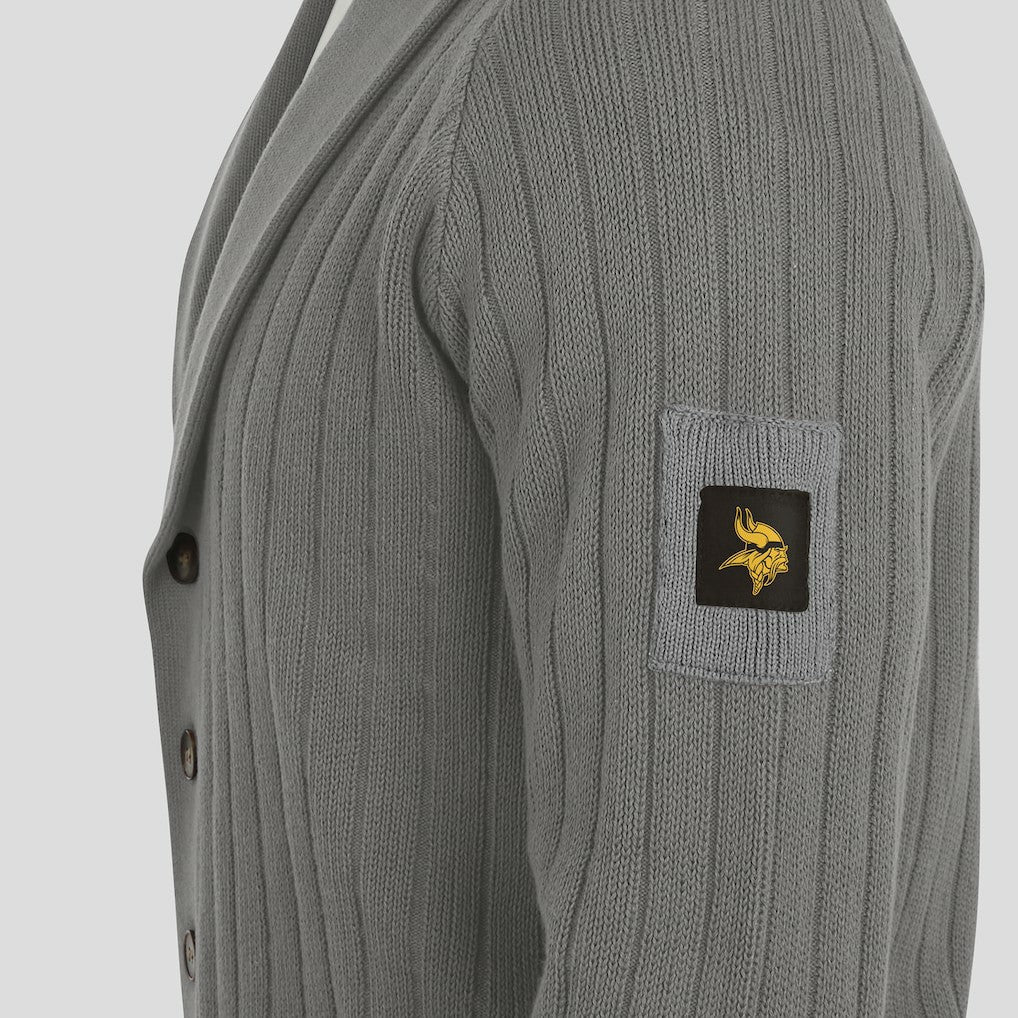 NFL Minnesota Vikings J. Palmer The Playmaker Cardigan Raglan Sweater