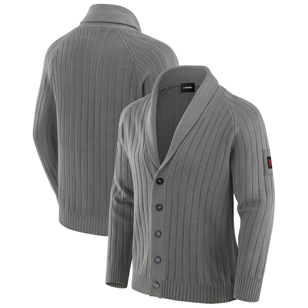 NFL New York Giants J. Palmer The Playmaker Cardigan Raglan Sweater