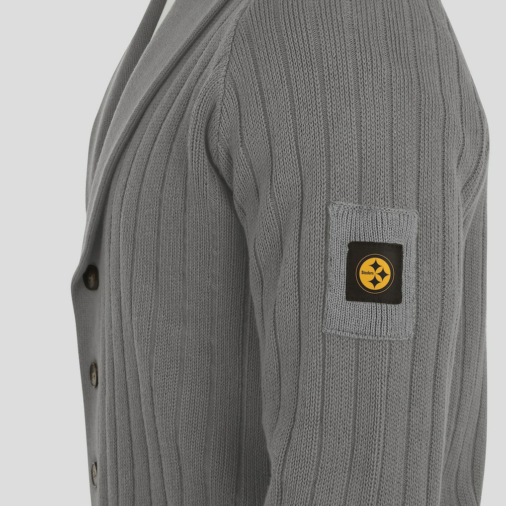 NFL Pittsburgh Steelers J. Palmer The Playmaker Cardigan Raglan Sweater