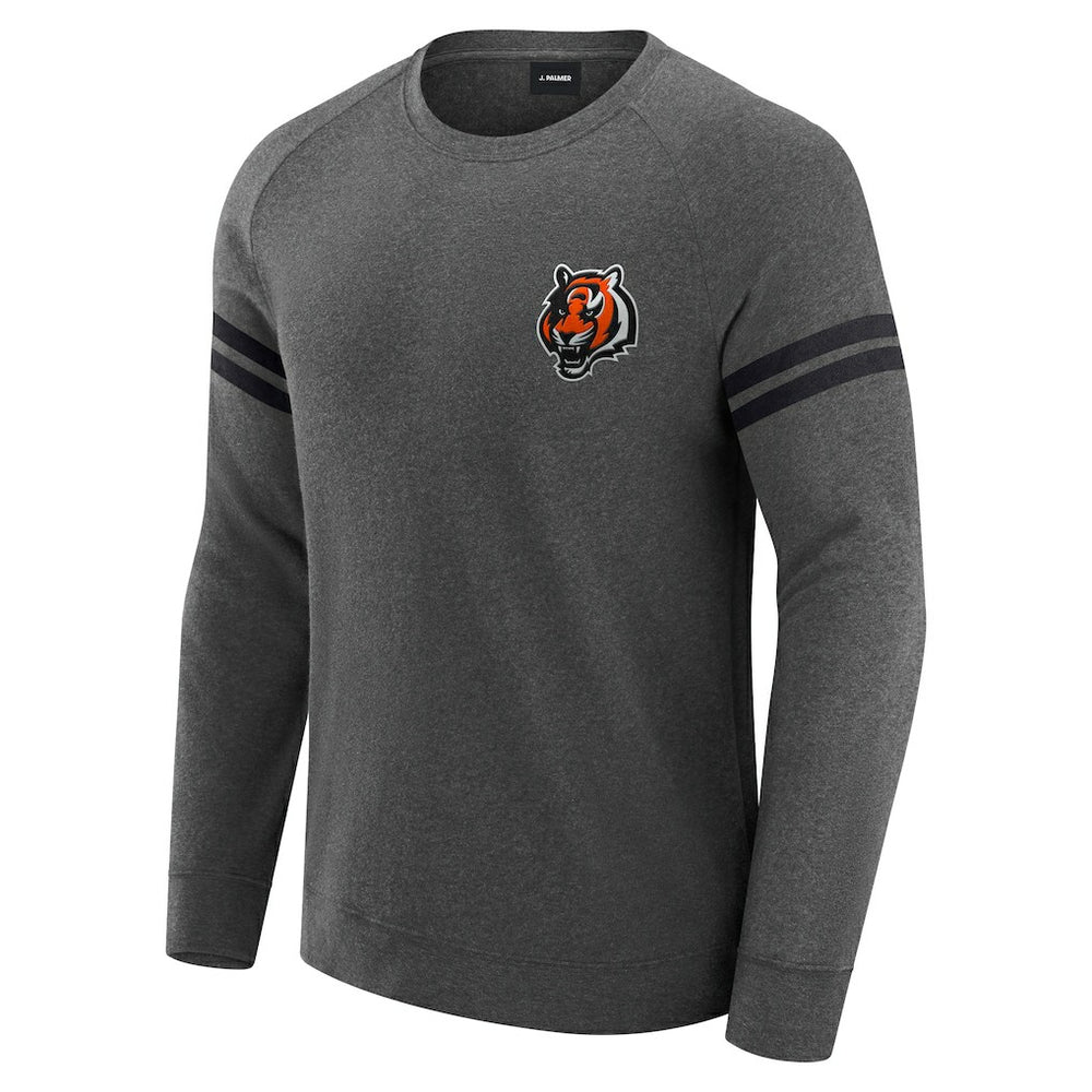 NFL Cincinnati Bengals J. Palmer Players Lounge Raglan Tri-Blend Sweatshirt