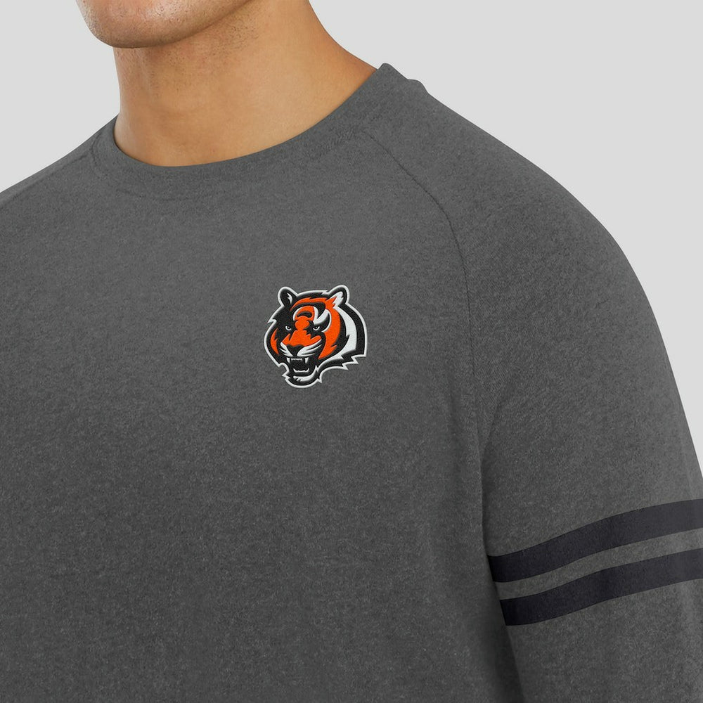 NFL Cincinnati Bengals J. Palmer Players Lounge Raglan Tri-Blend Sweatshirt