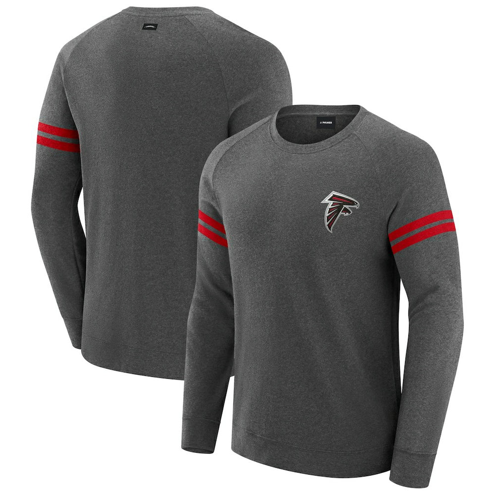 NFL Atlanta Falcons J. Palmer Players Lounge Raglan Tri-Blend Sweatshirt