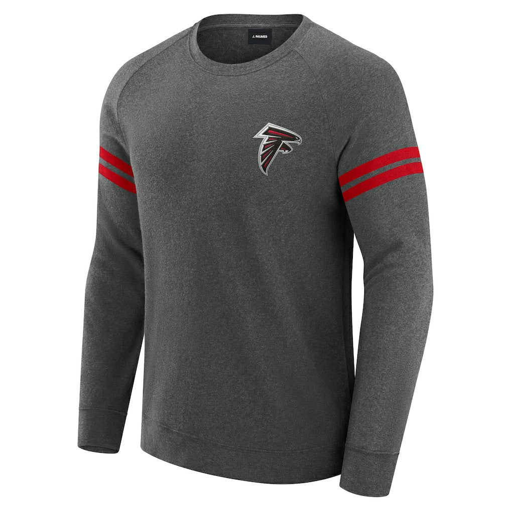 NFL Atlanta Falcons J. Palmer Players Lounge Raglan Tri-Blend Sweatshirt