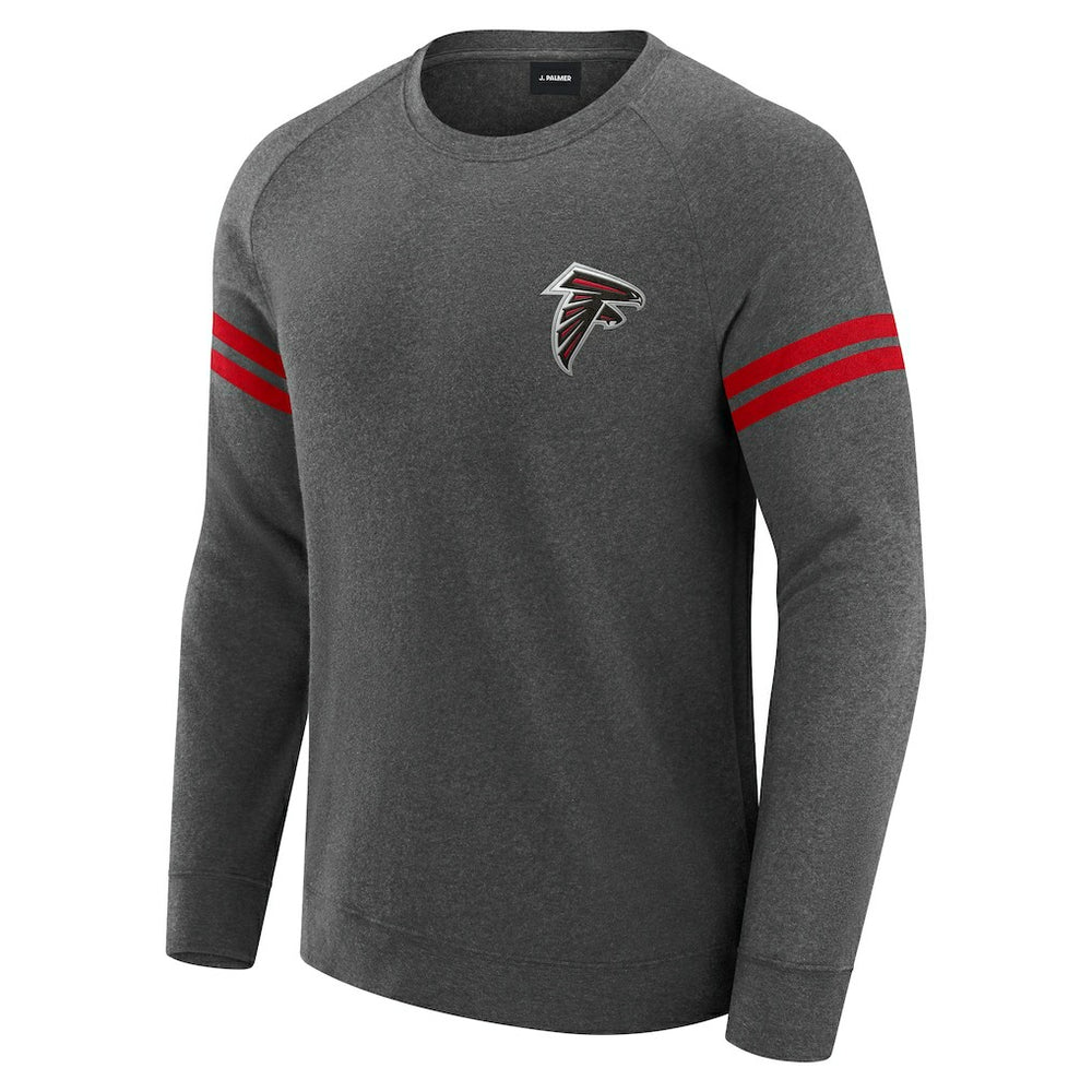 NFL Atlanta Falcons J. Palmer Players Lounge Raglan Tri-Blend Sweatshirt
