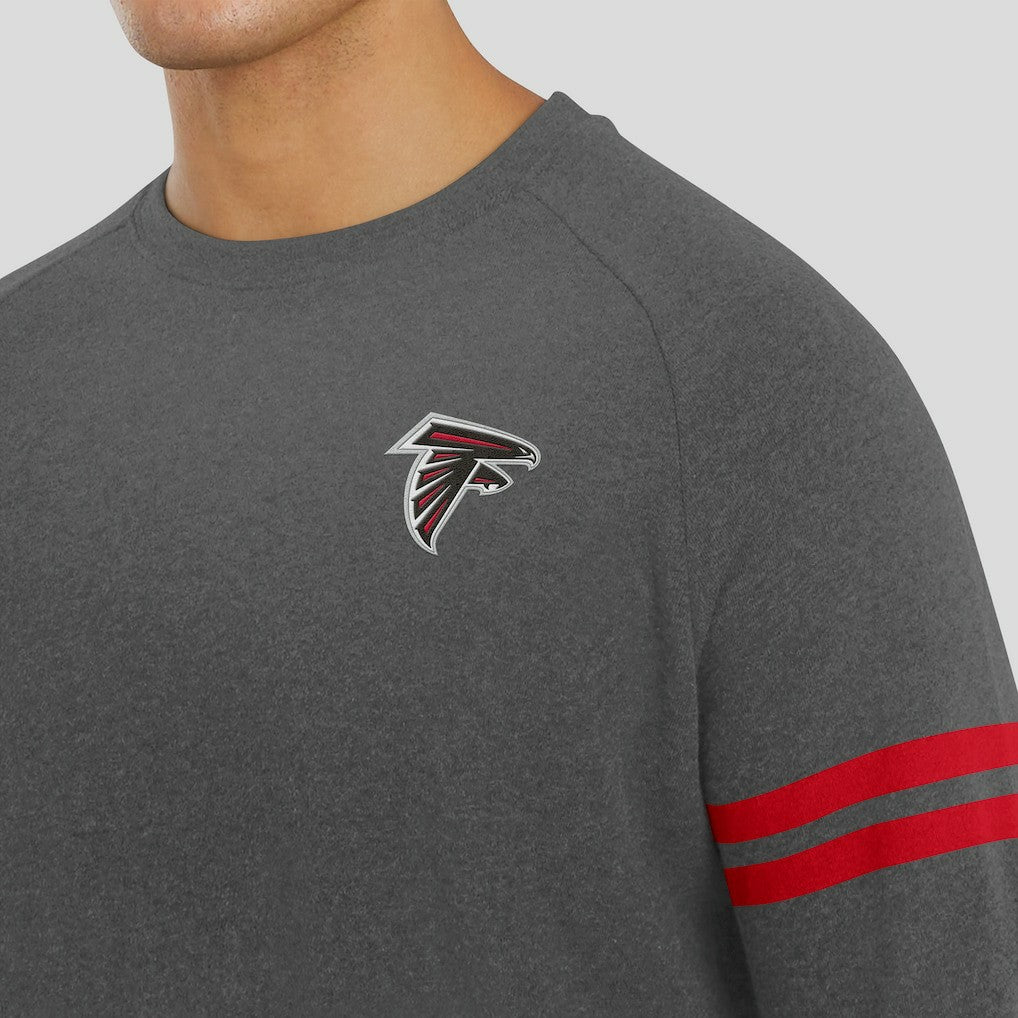 NFL Atlanta Falcons J. Palmer Players Lounge Raglan Tri-Blend Sweatshirt
