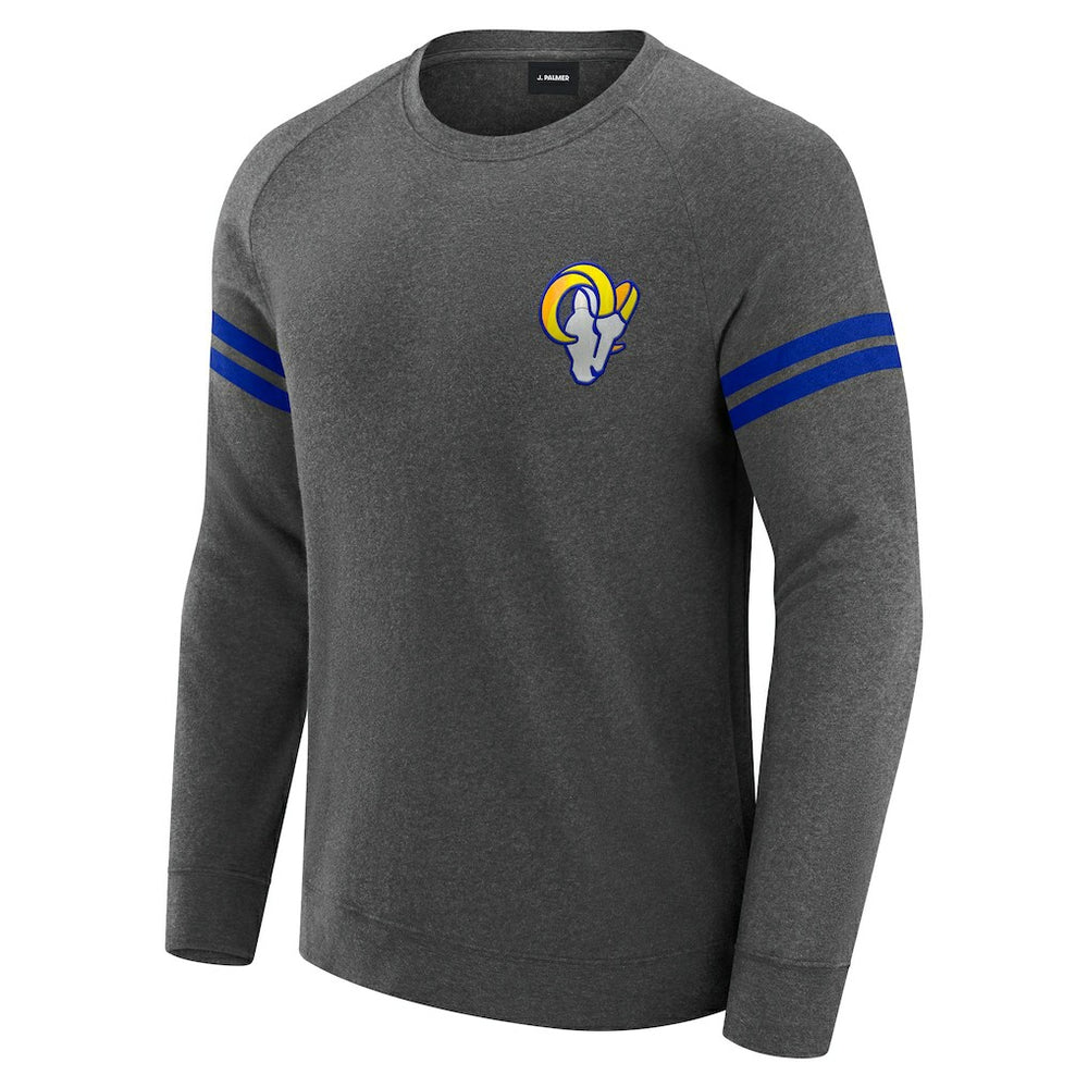NFL Los Angeles Rams J. Palmer Players Lounge Raglan Tri-Blend Sweatshirt