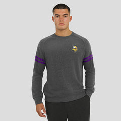 NFL Minnesota Vikings J. Palmer Players Lounge Raglan Tri-Blend Sweatshirt
