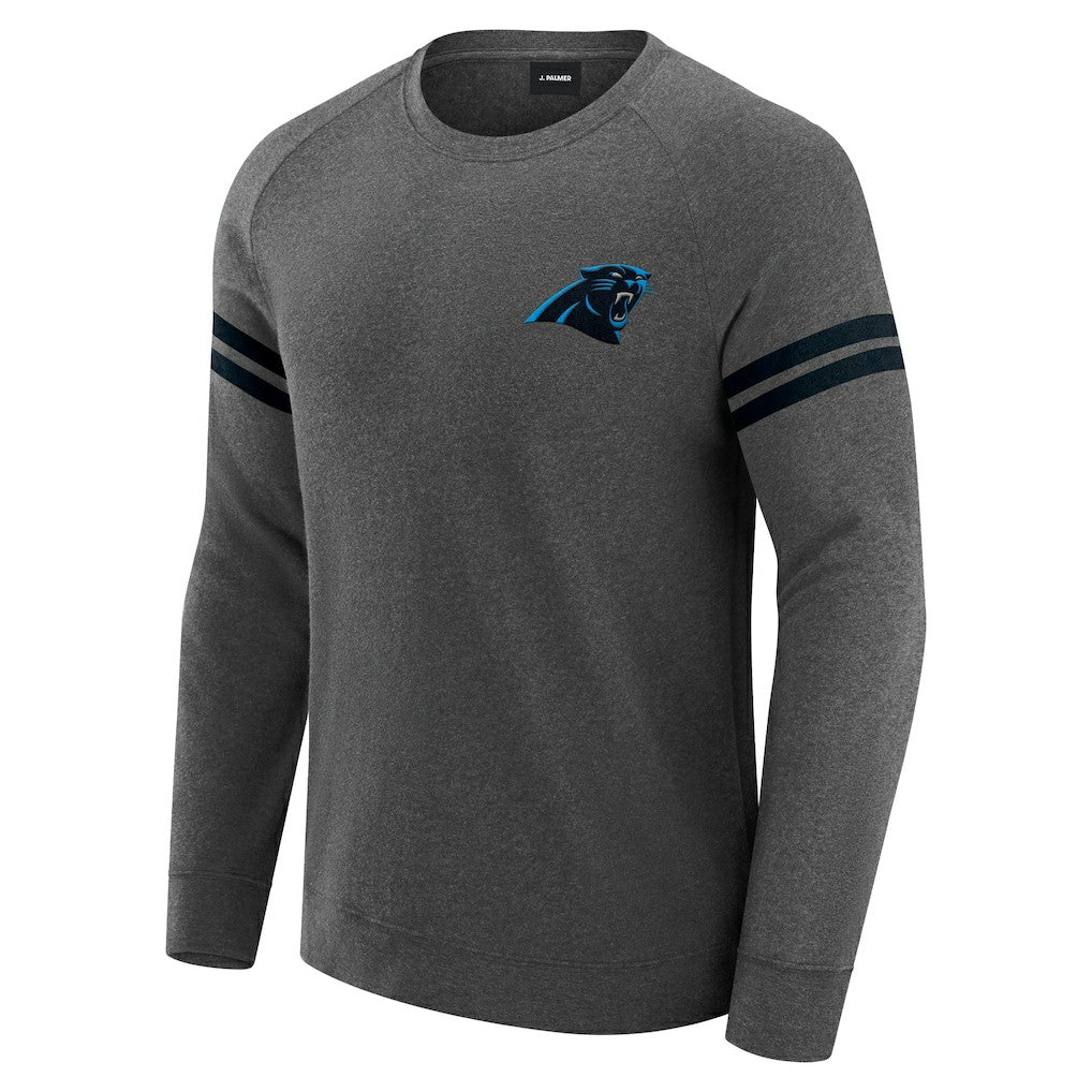NFL Carolina Panthers J. Palmer Players Lounge Raglan Tri-Blend Sweatshirt