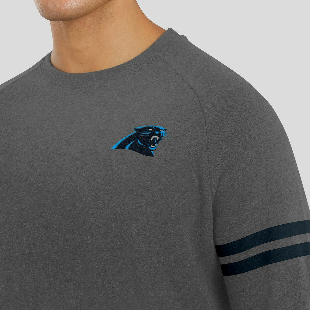 NFL Carolina Panthers J. Palmer Players Lounge Raglan Tri-Blend Sweatshirt