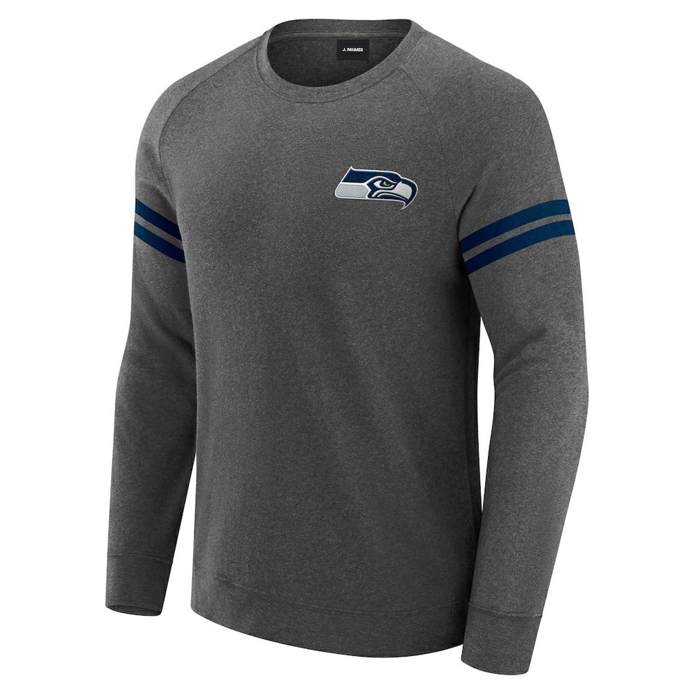 NFL Seattle Seahawks J. Palmer Players Lounge Raglan Tri-Blend Sweatshirt