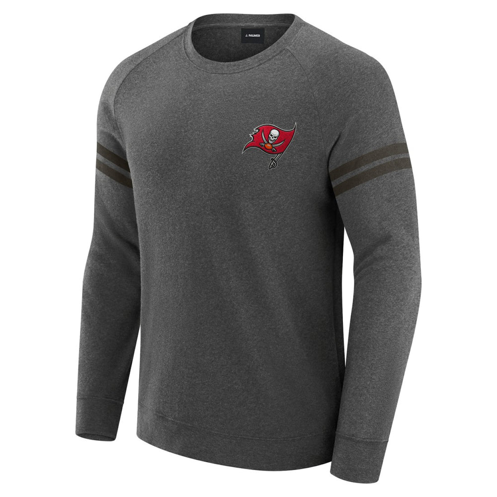 NFL Tampa Bay Buccaneers J. Palmer Players Lounge Raglan Tri-Blend Sweatshirt