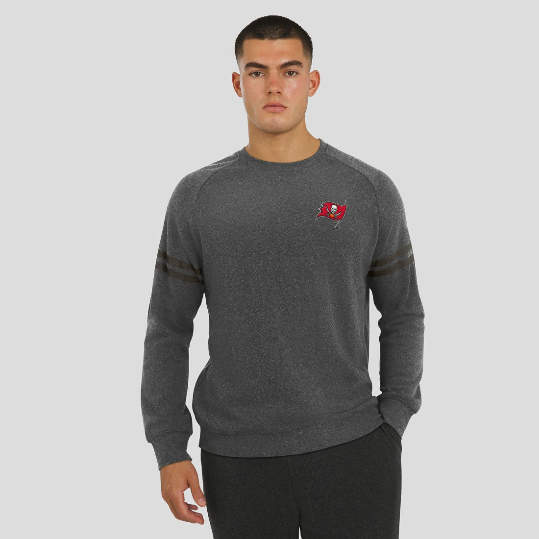 NFL Tampa Bay Buccaneers J. Palmer Players Lounge Raglan Tri-Blend Sweatshirt