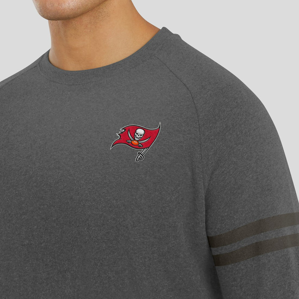 NFL Tampa Bay Buccaneers J. Palmer Players Lounge Raglan Tri-Blend Sweatshirt