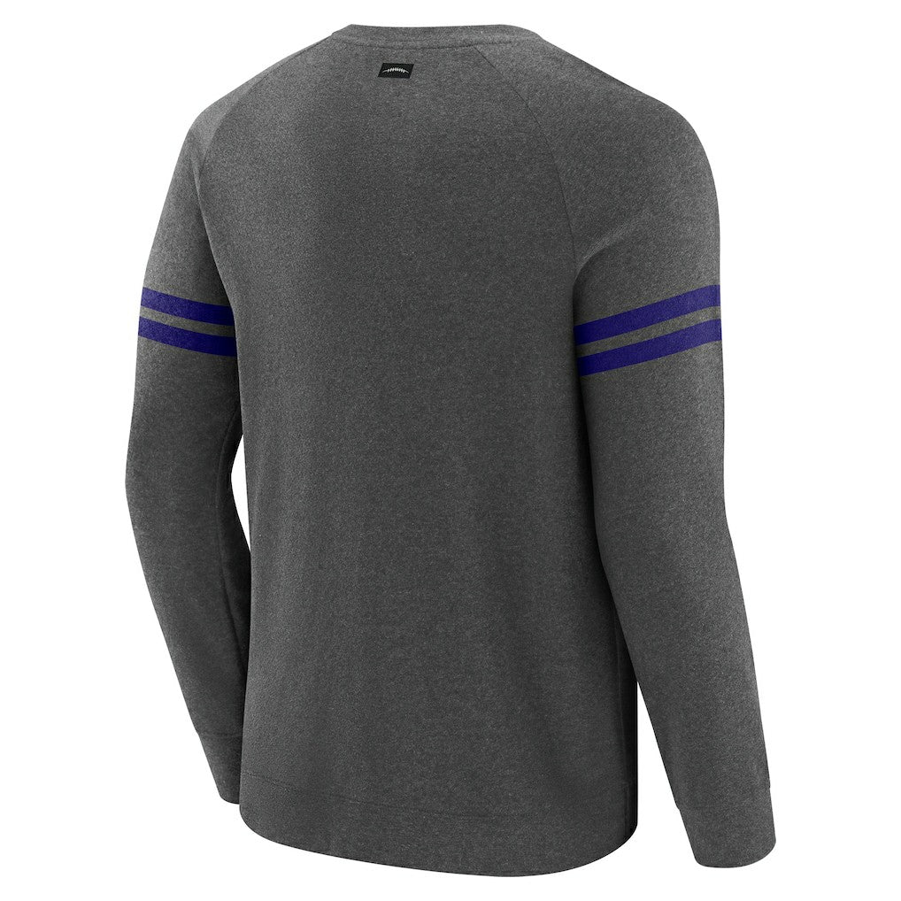 NFL Baltimore Ravens J. Palmer Players Lounge Raglan Tri-Blend Sweatshirt