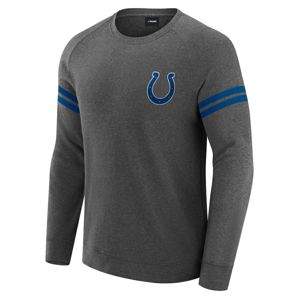 NFL Indianapolis Colts J. Palmer Players Lounge Raglan Tri-Blend Sweatshirt