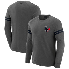 NFL Houston Texans J. Palmer Players Lounge Raglan Tri-Blend Sweatshirt
