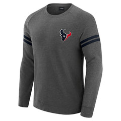 NFL Houston Texans J. Palmer Players Lounge Raglan Tri-Blend Sweatshirt