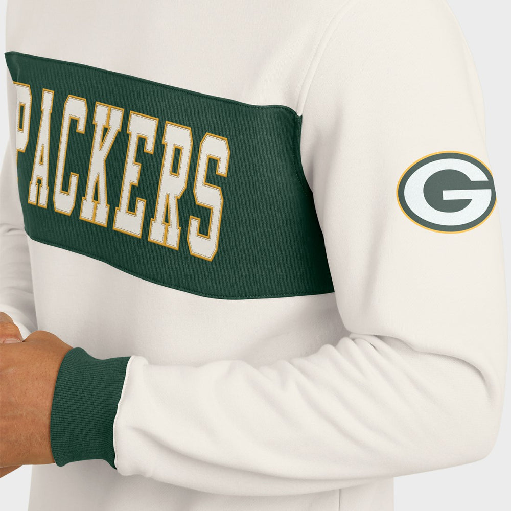 NFL Green Bay Packers Darius Rucker Collection Colorblock Pullover Sweatshirt