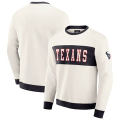 NFL Houston Texans Darius Rucker Collection Colorblock Pullover Sweatshirt