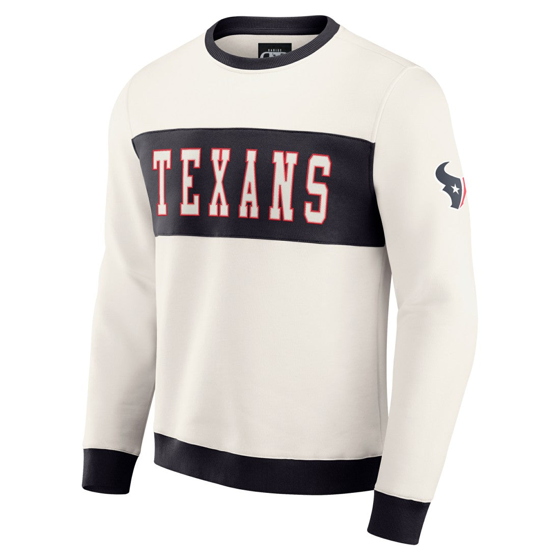 NFL Houston Texans Darius Rucker Collection Colorblock Pullover Sweatshirt